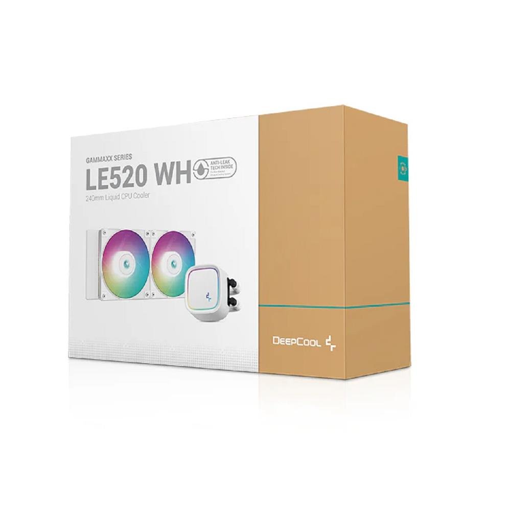 Water Cooler DeepCool LE520 WH, RGB, 240mm, Intel e AMD, Branco