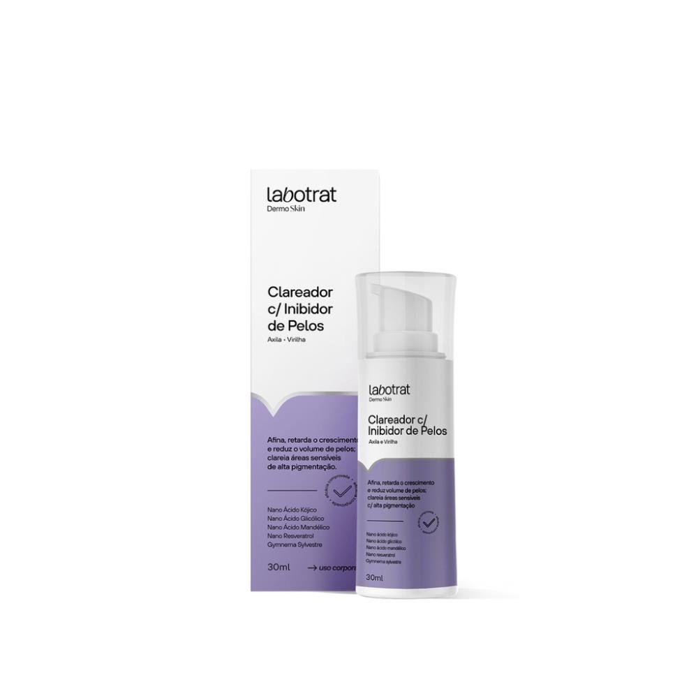 Serum Clareador Axila E Virilha Com Inibidor De Pelos Dermo Skin Labotrat 30Ml