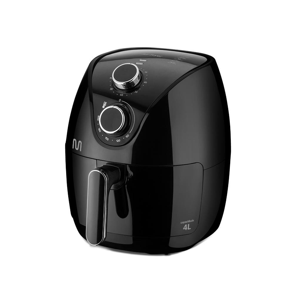 Fritadeira Eletrica Air Fryer 4 Litros 1500W 127V Preta Multi - GO201