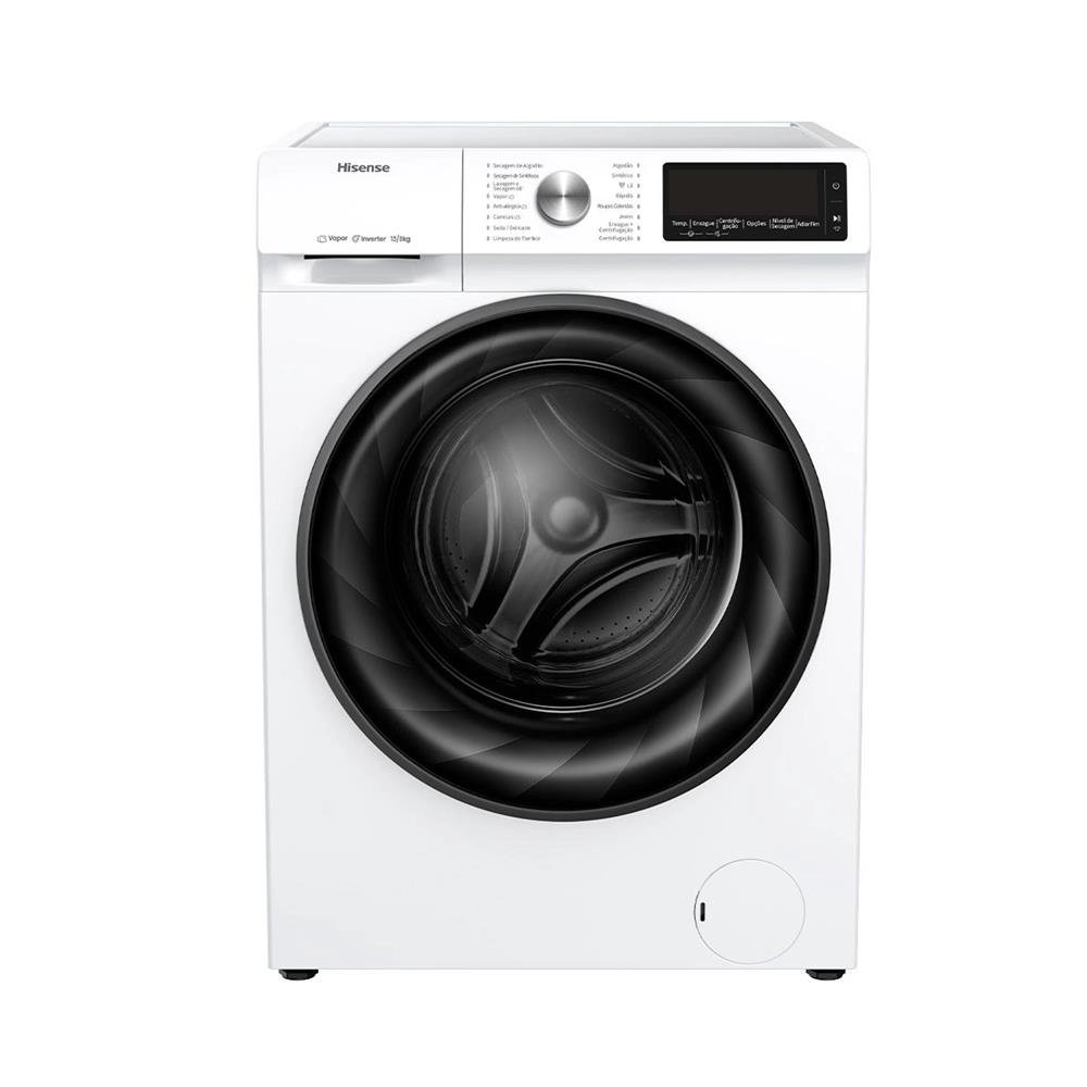 Lava & Seca Hisense Steam Branca com 13 Programas de Lavagem