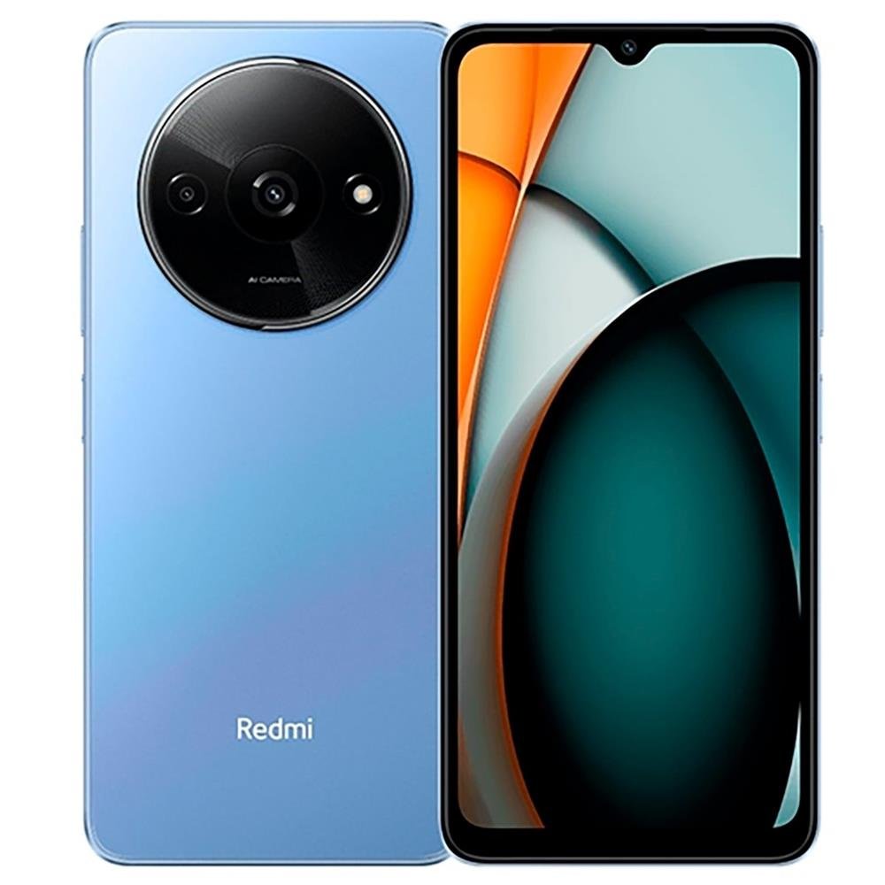 Smartphone Xiaomi Redmi A3 128GB Azul Tela 6.7" Câmera 8MP 4GB RAM