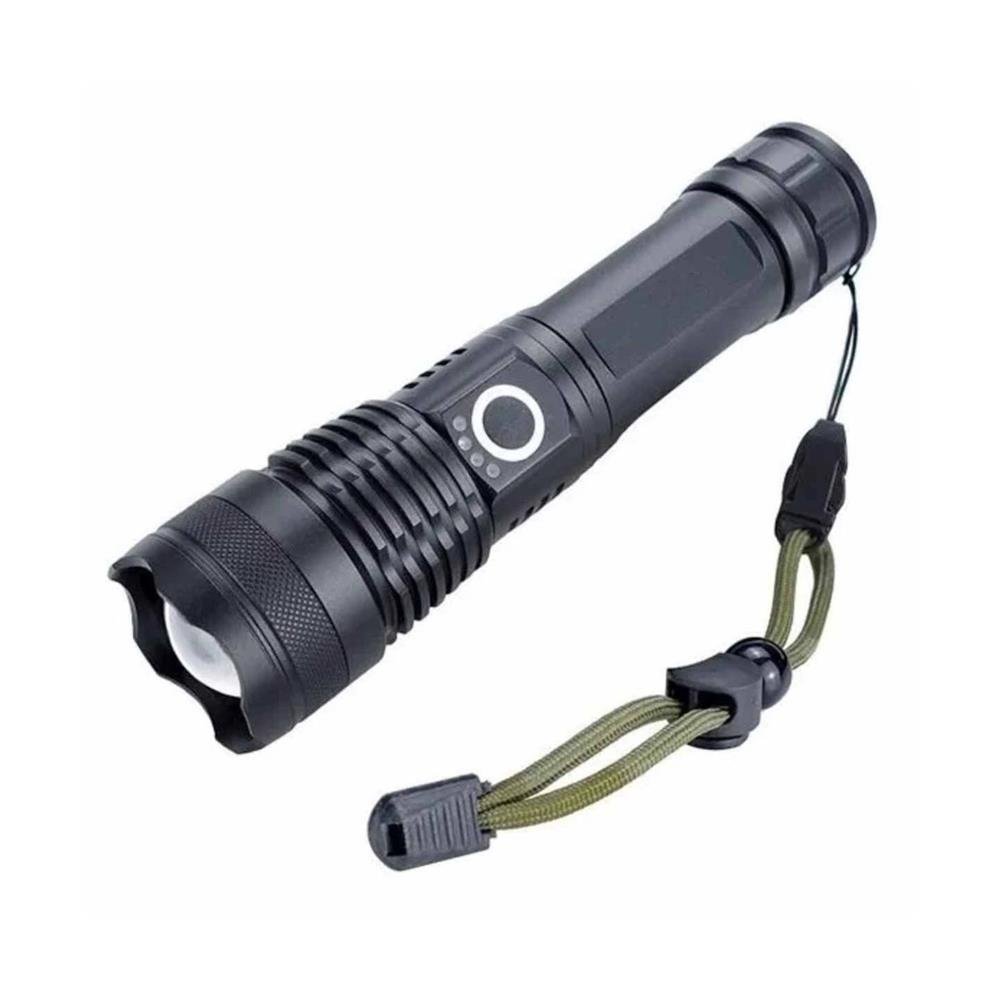 Lanterna Tática P50 Led Xml T9 Ultra Potente Recarregável