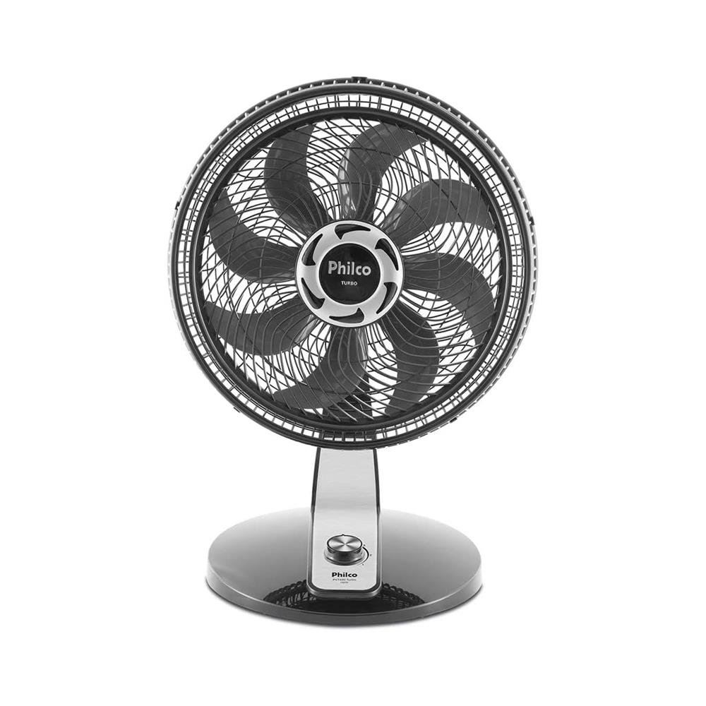 Ventilador de Mesa Philco 160W PVT490 Turbo Preto - 127V
