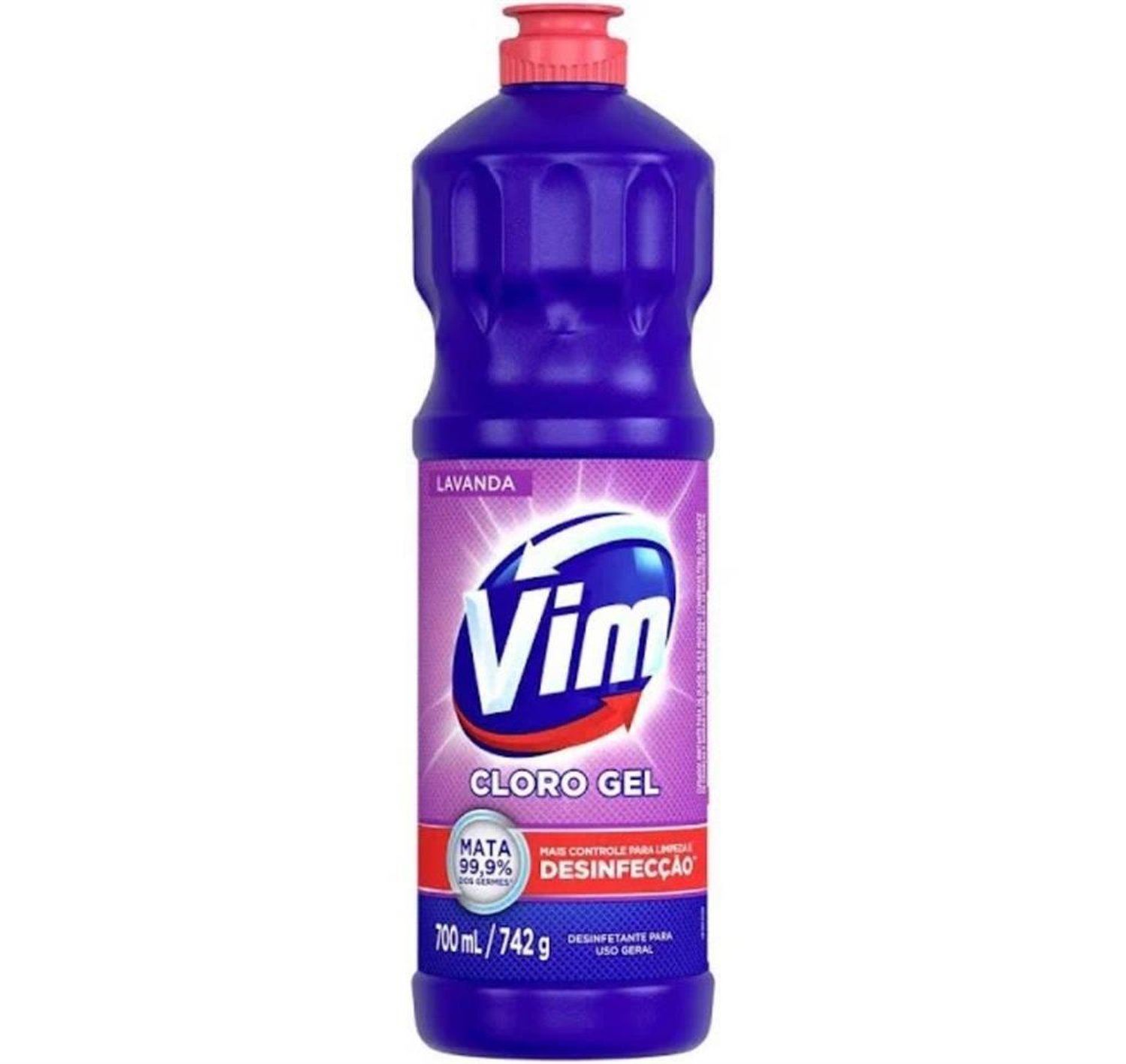 Desinfetante Vim Cloro Gel Lavanda 700ml