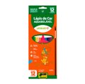 Lapis De Cor Aquarelavel Leo E Leo 12 Cores C/6 5549