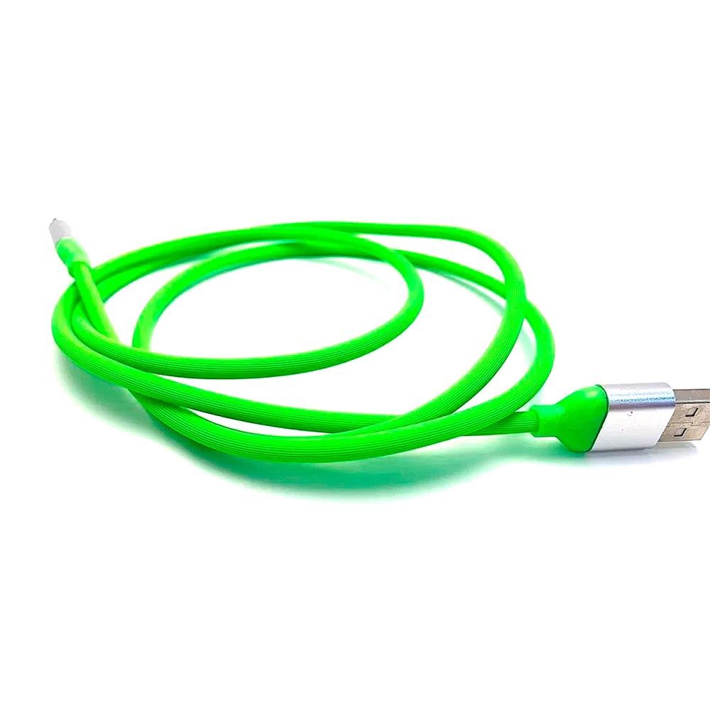 Cabo De Celular Cores Neon V8 1 Metros