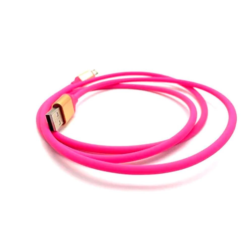 Cabo De Celular Cores Neon V8 1 Metros