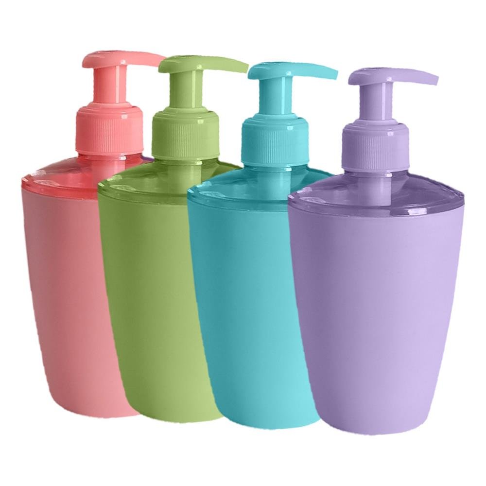 Porta Sabonete Liquido De Plastico Cores Ref Ss7946