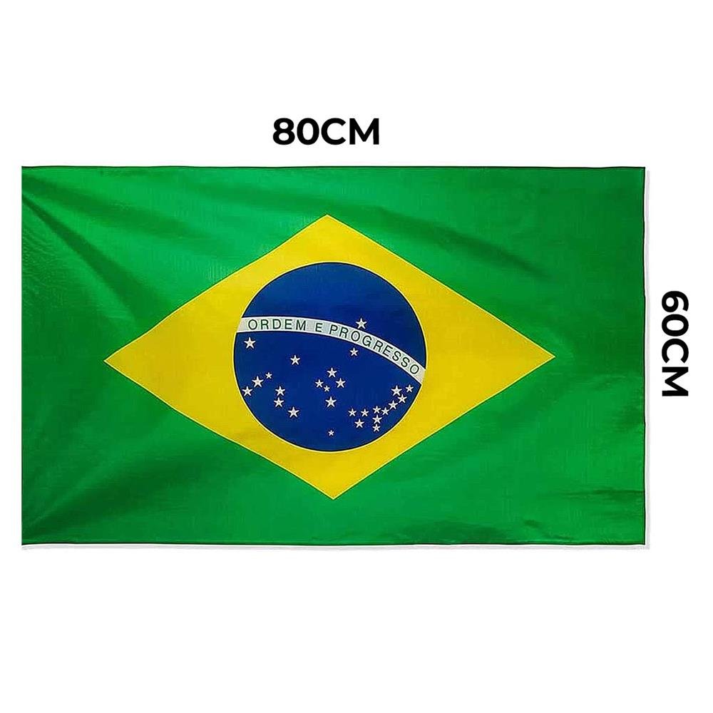 Bandeira Do Brasil 50X50 Cm