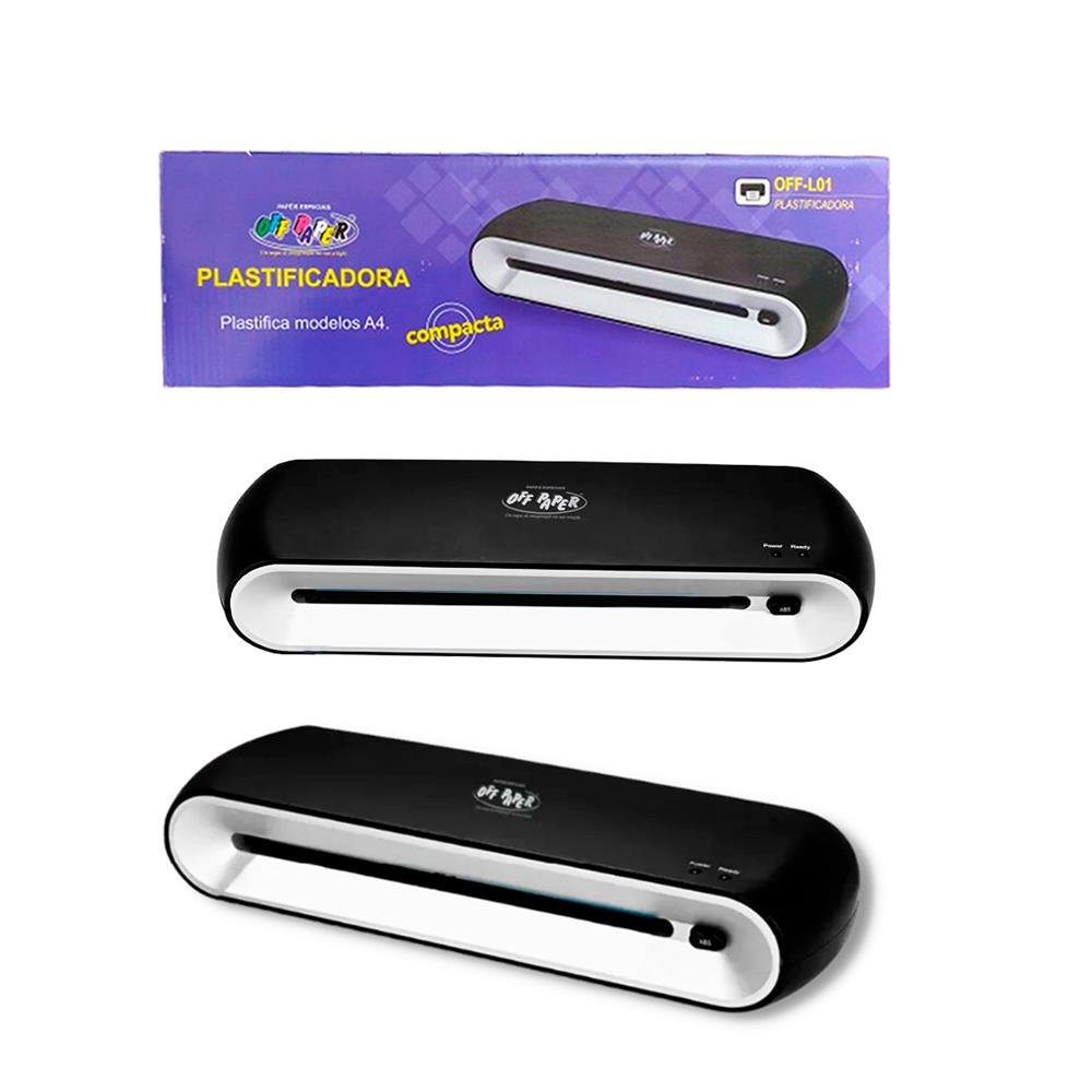 Plastificadora A4 Off Paper 110W 127V Ref Off-L01