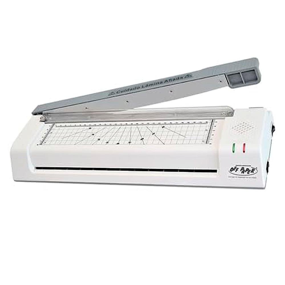 Platificadora Com Guilhotina A3 3 Em 1 Off Paper 435W 127V Ref Off-Lg03