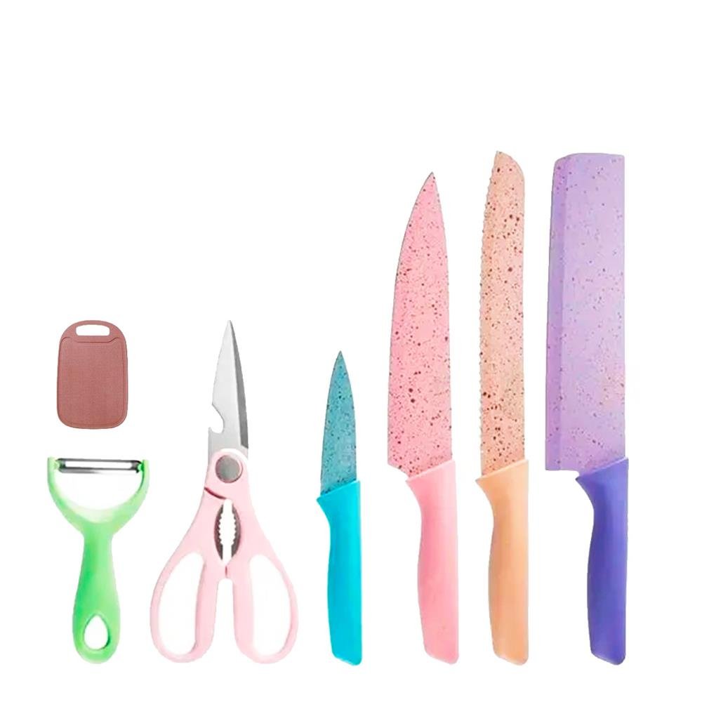 Kit De Facas Ereasthqs Com 6 Pecas Ref Er-0278