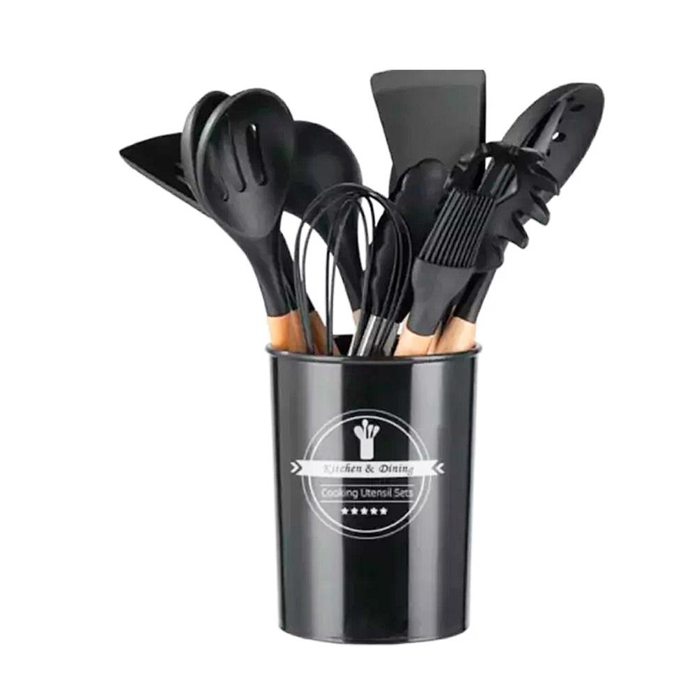 Kit Utensilios De Cozinhas Kitchen E Dining Com 12 Pecas