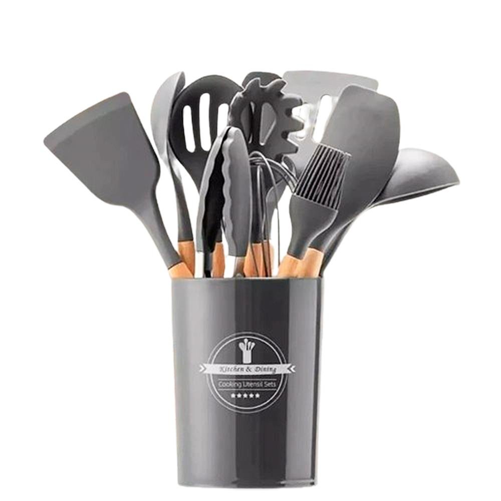 Kit Utensilios De Cozinhas Kitchen E Dining Com 12 Pecas
