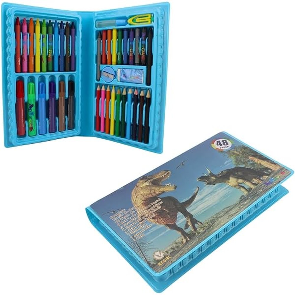 Estojo Desenho Art Zone 48Pcs Mt-48A