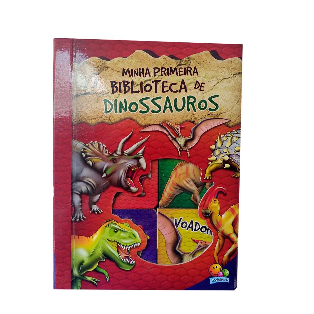 Meu Box Minha Primeira Biblioteca De Dinoussauros Todo Livro C/6