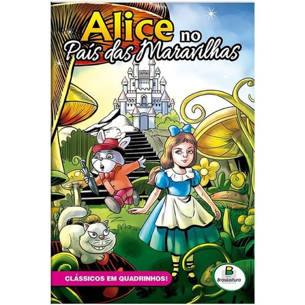 Classicos Em Quadrinhos Todo Livro Alice No Pais Das Maravil