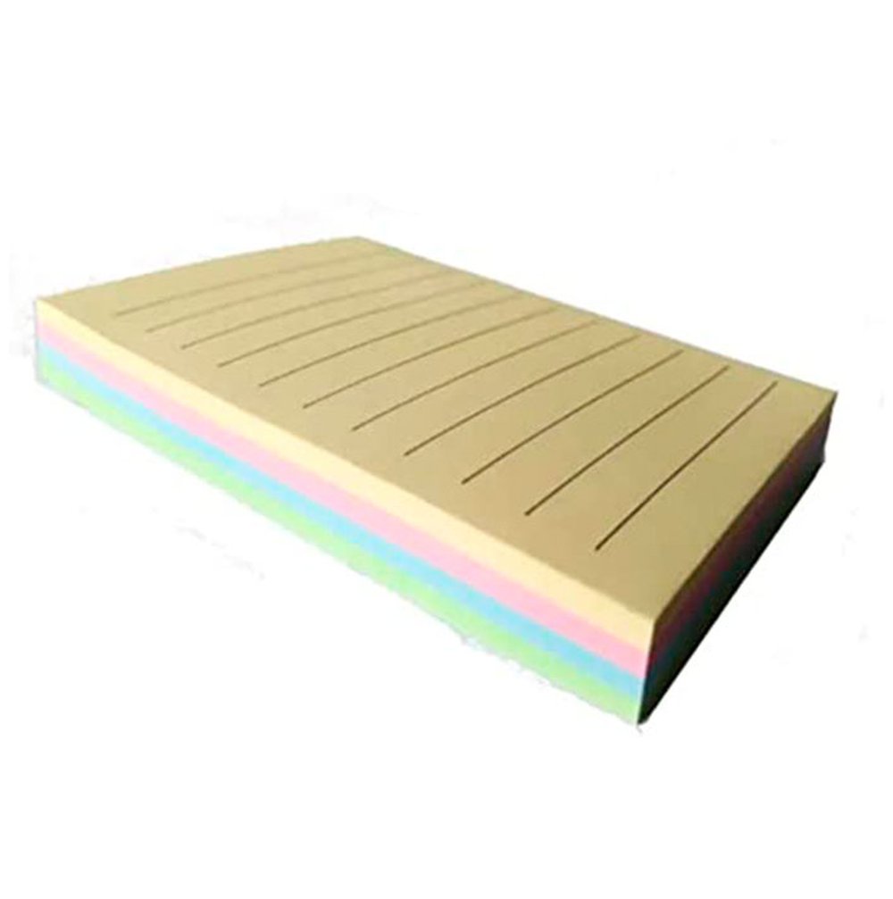 Bloco De Anotacoes Brw Pautado Colorido 76X102 C/100F Ba7506