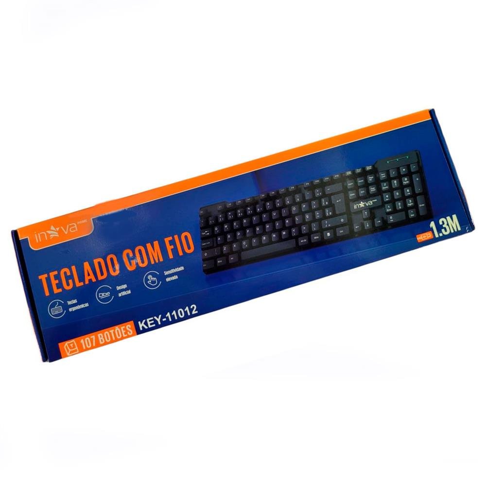 Teclado Com Fio Inova Prime Key-11012