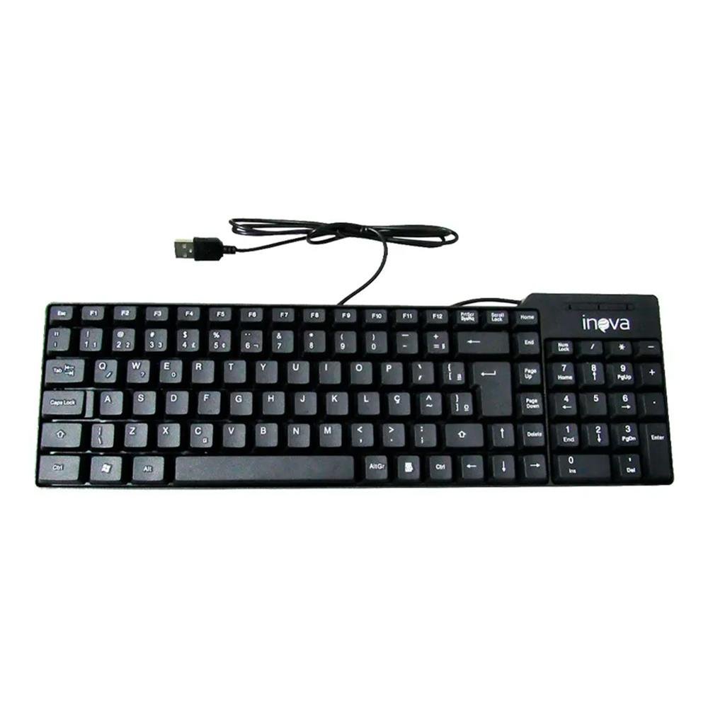 Teclado Com Fio Inova Prime Key-11012