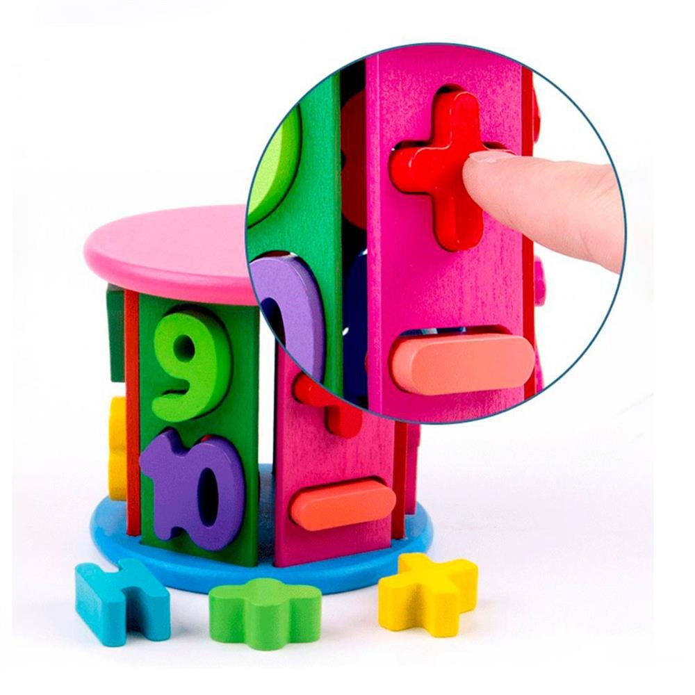 Brinquedo Pedagogico Shape Madeira Ty356728