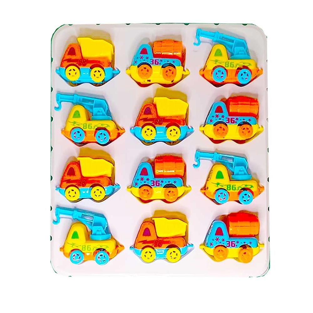 Brinquedo Carrinho De Plastico Com Motor A Africcao C/12 Toy