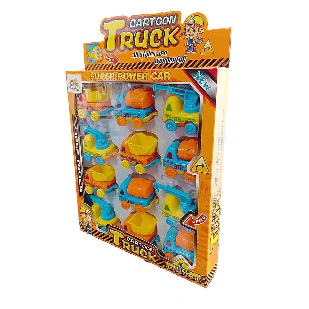Brinquedo Carrinho De Plastico Com Motor A Africcao C/12 Toy