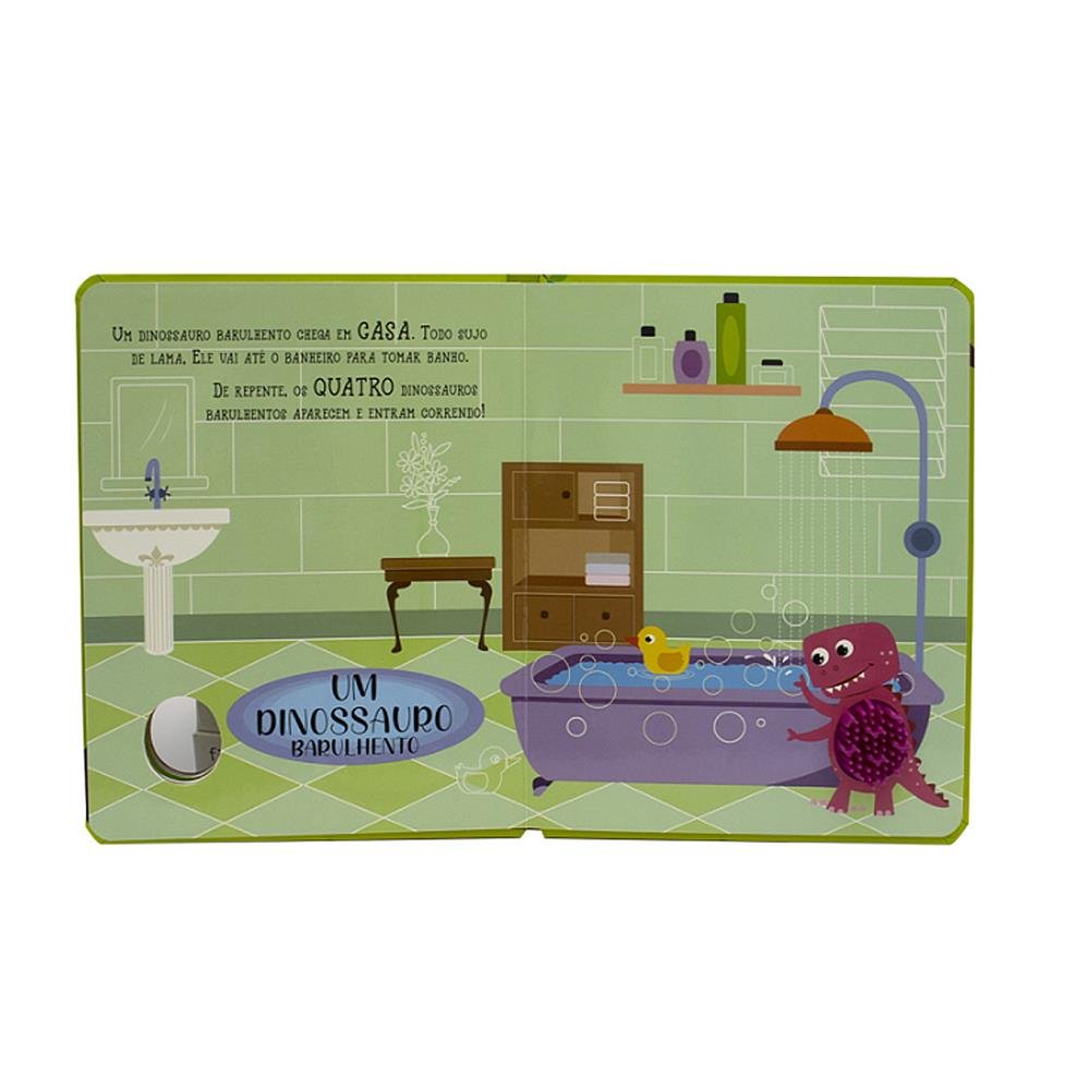 Esconde Esconde Animado Todolivro 5 Dinossauros