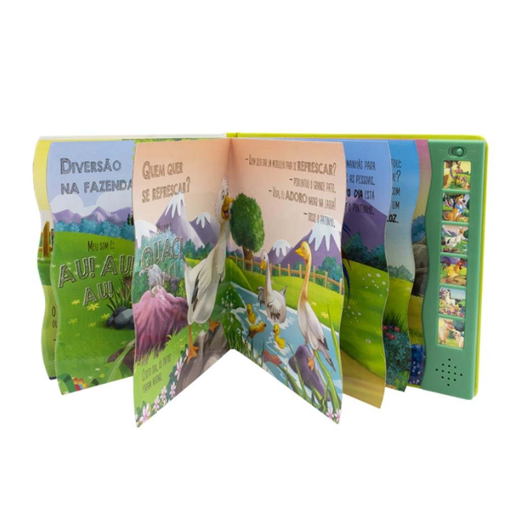 Mundo Dos Animais Com Sons Todolivro Animais Da Fazenda