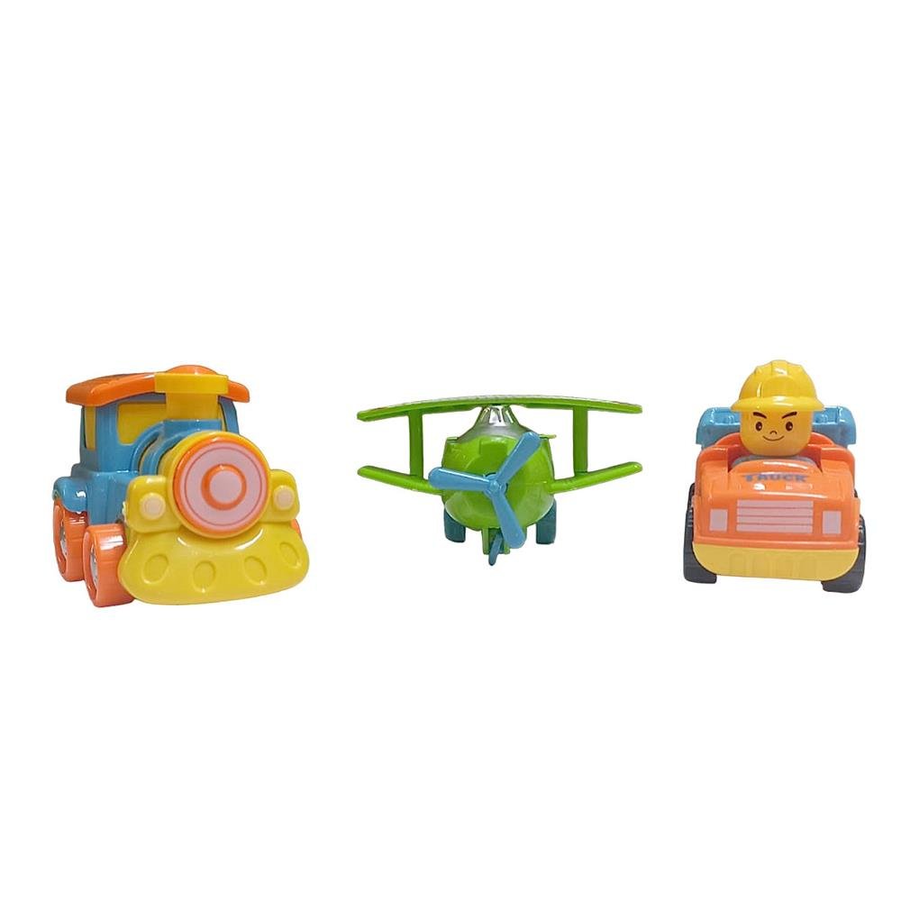Carrinho Divertidos Com 3 Pecas Bbr Toys Ref R3315