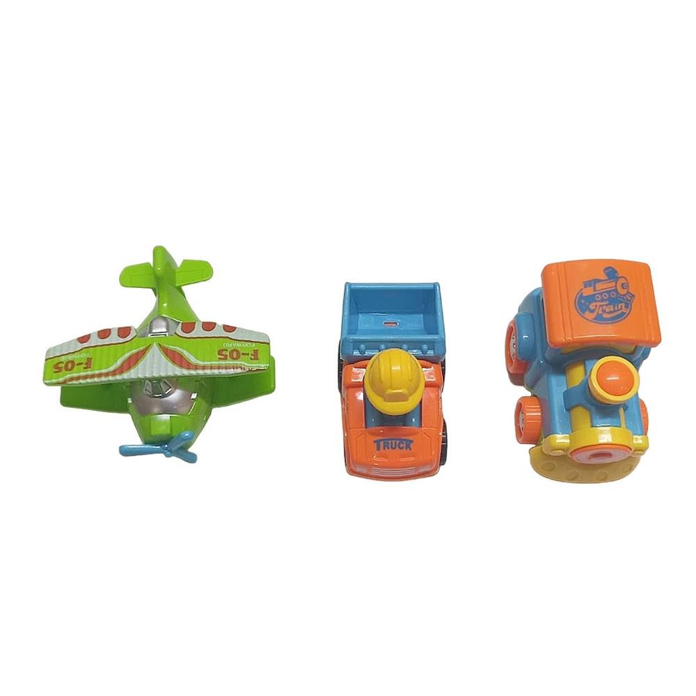 Carrinho Divertidos Com 3 Pecas Bbr Toys Ref R3315