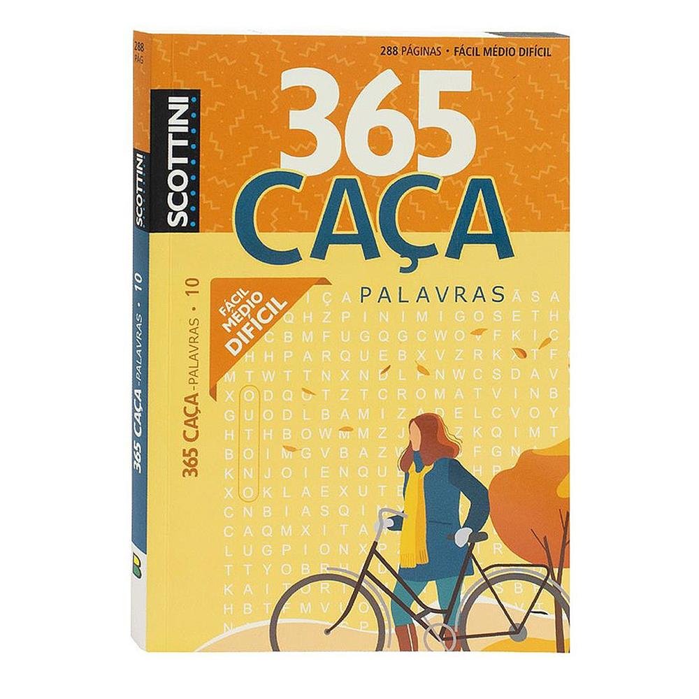 Caca Palavras 365 Scottini Brasileitura N.10