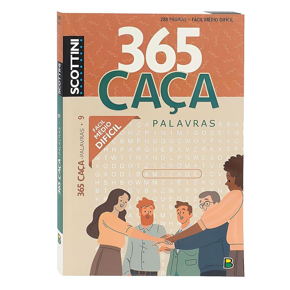 Caca Palavras 365 Scottini Brasileitura N.9