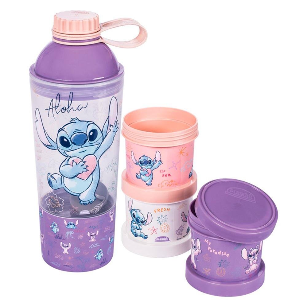 Kit Shekeira Pote 3 Em 1 Plasutil Stitch Ref 15634