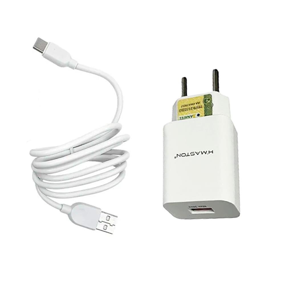 Carregador De Celular Hmaston 4.1 Tipo C 2 Usb Ref Y29-3