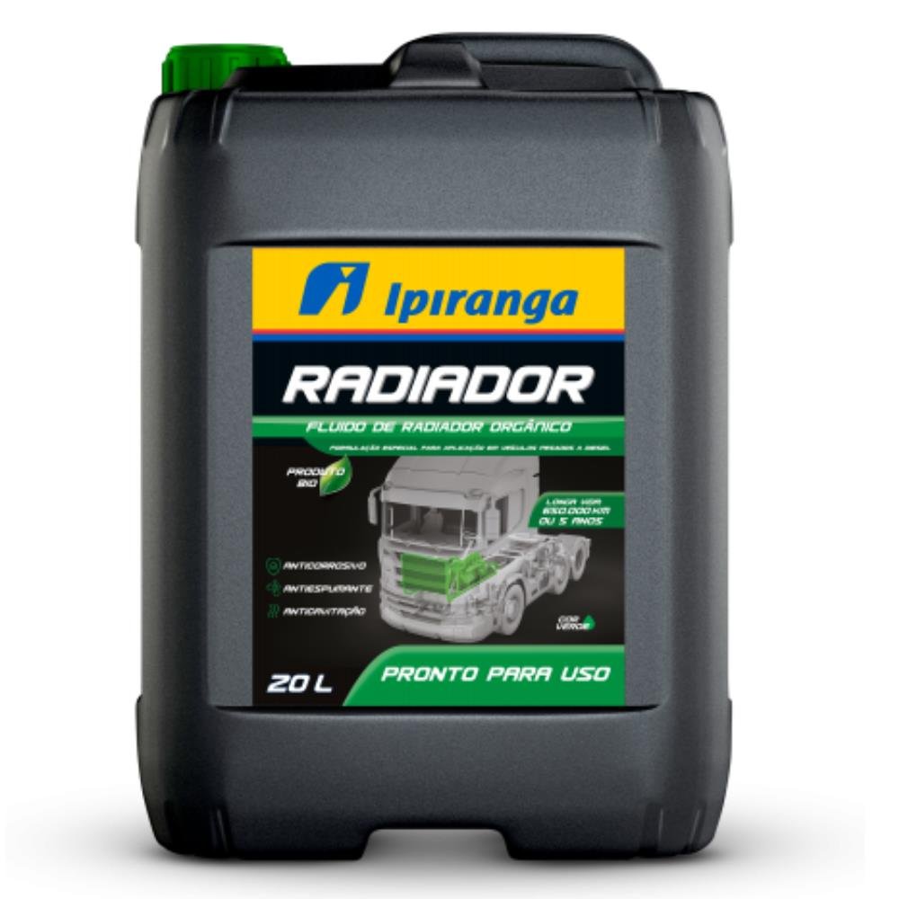 Ipiranga Radiador Caminhão Pronto Uso - 20 Litros