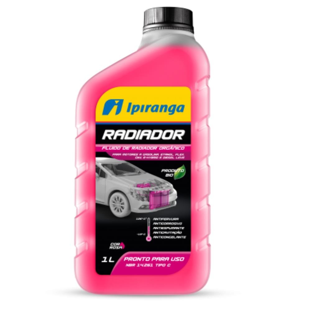 Ipiranga Radiador Carro - 1 Litro
