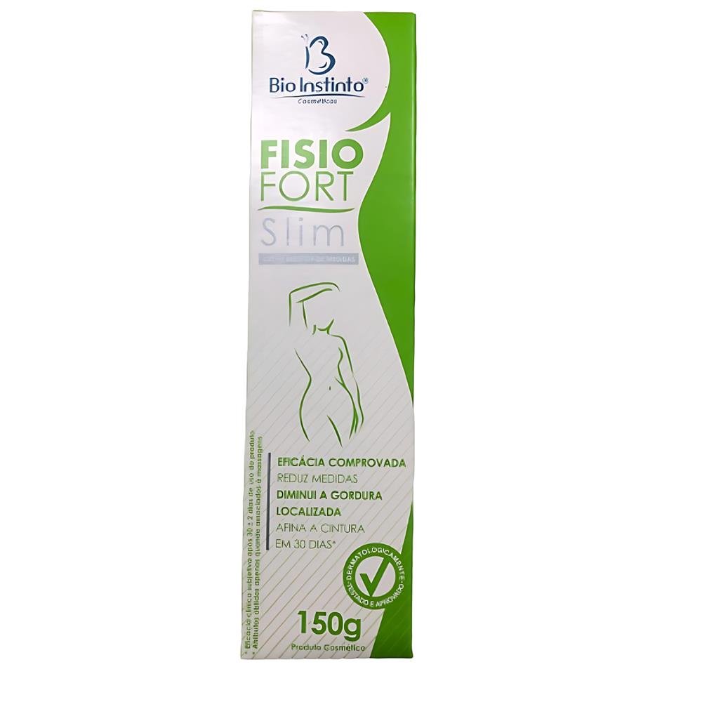 Creme Desodorante Redutor de Medidas Fisiofort Slim Bio Instinto Fras 150g Bio Instinto