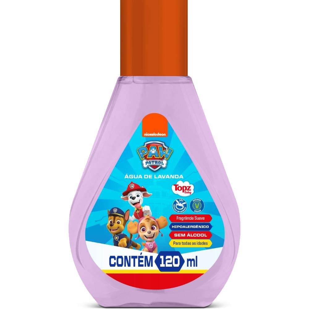 Agua De Lavanda Patrulha Canina Topz 120Ml