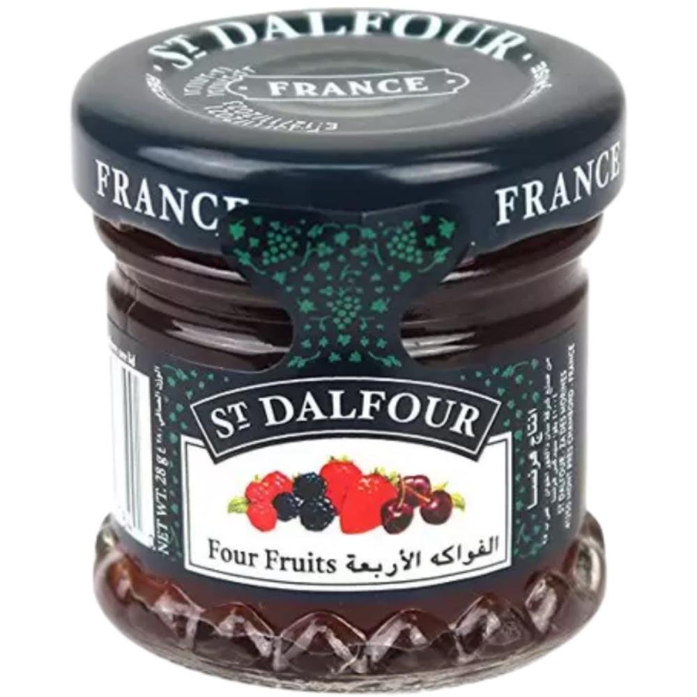 Geleia Francesa St Dalfour Quatro Frutas Quatre Fruits Mini 28G