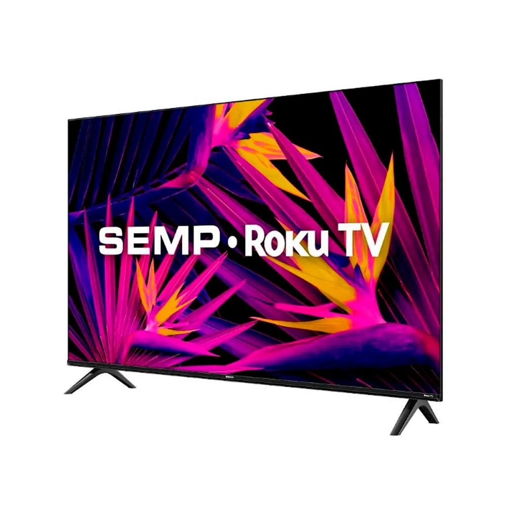 Smart TV 32 Semp TCL LED Full HD 32R6610 Wi-Fi Roku TV Alexa