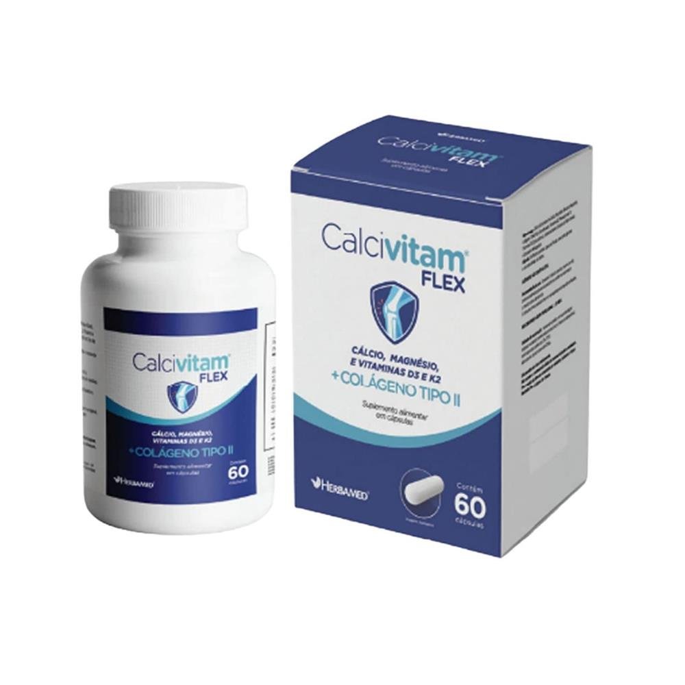 Calcivitam Flex Com 60 Caps