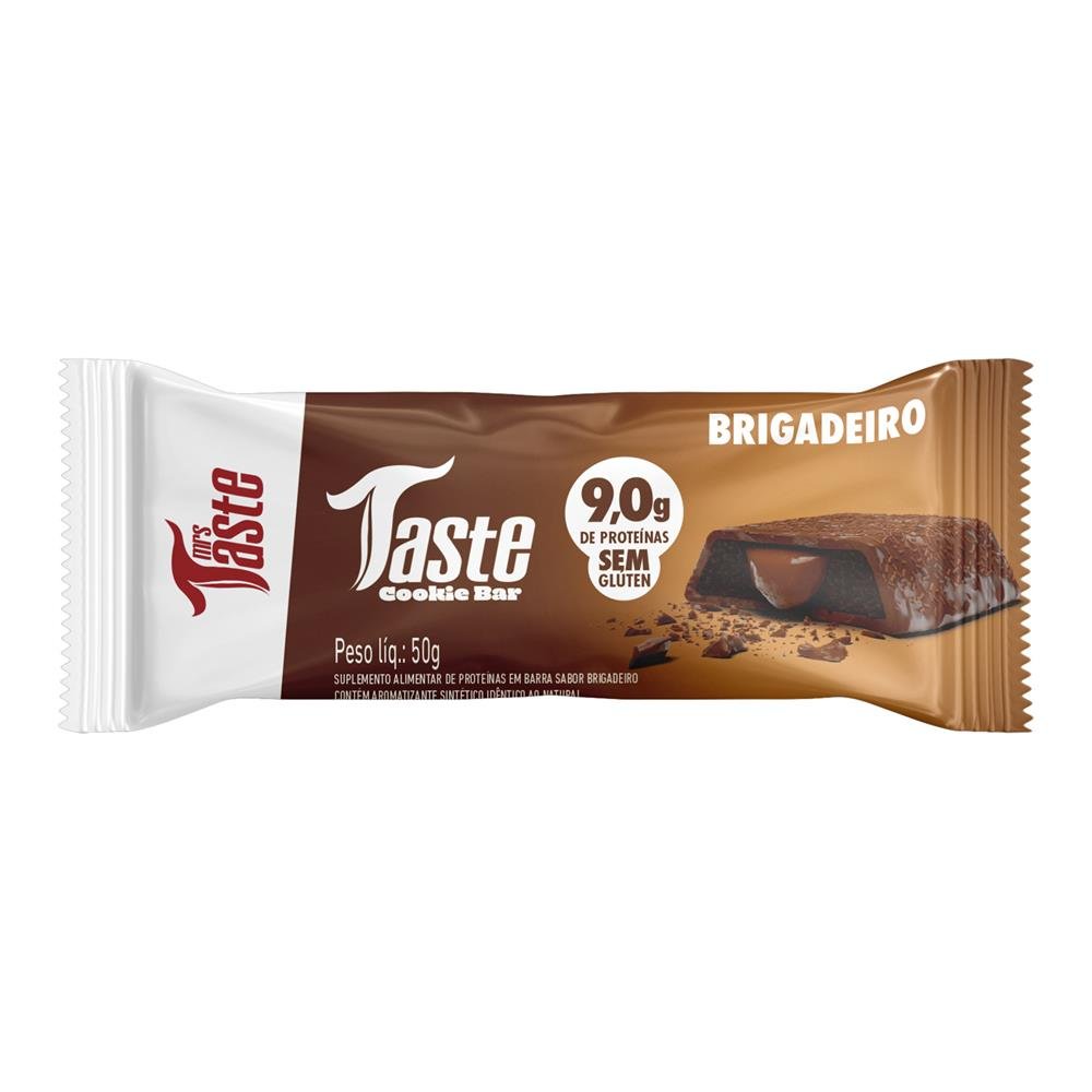 Taste Cookie Bar Brigadeiro MrsTaste 50g