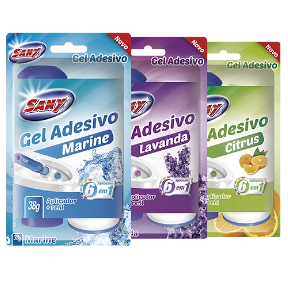 Aparelho Sany Gel Adesivo Citrus 6 Discos