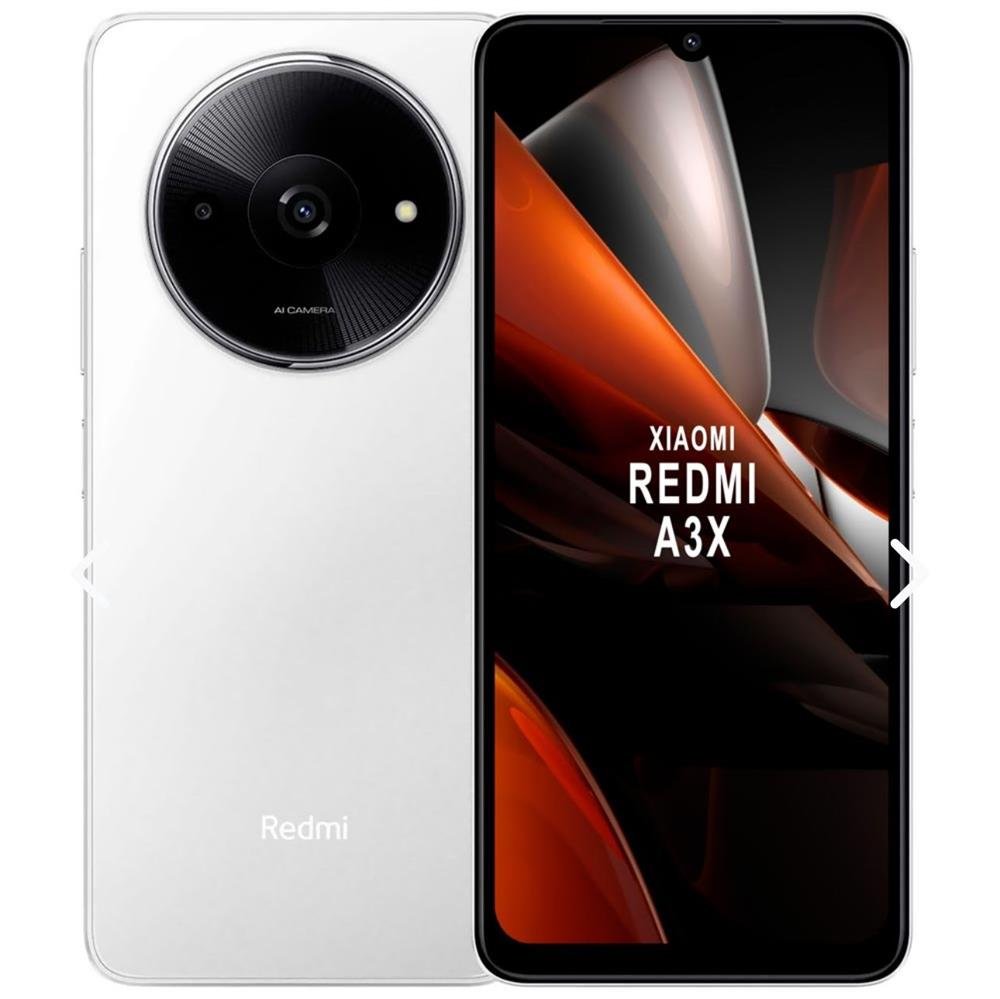 Celular Xiaomi Redmi A3X 4GB Ram 128GB White - Branco LTE Dual Sim Lançamento