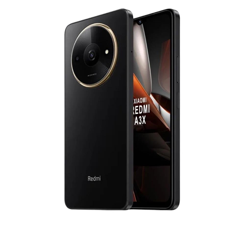 Celular Xiaomi Redmi A3X 4GB Ram 128GB Black- Preto LTE Dual Sim Lançamento