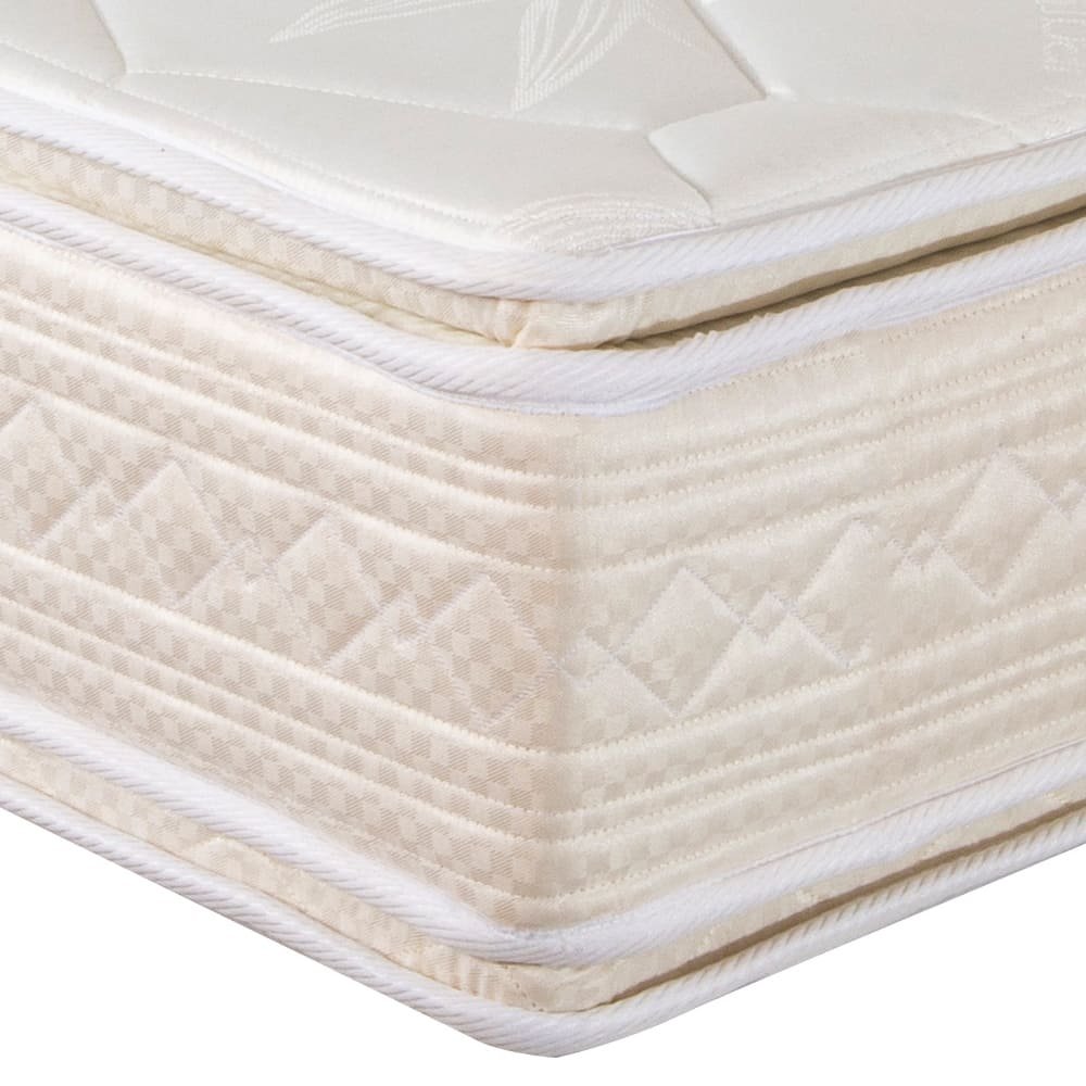 Colchão Queen Espuma D45 Orthocrin Royal Saúde Plus Pillow Top 158x198x24