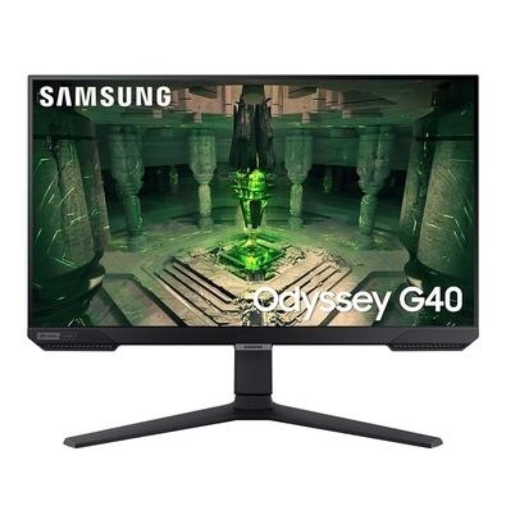 Monitor Gamer Samsung Odyssey G4 25", 240Hz, Full HD, 1ms, IPS, DisplayPort e HDMI, 99% sRGB, HDR, FreeSync Premium - LS25BG400ELXZD