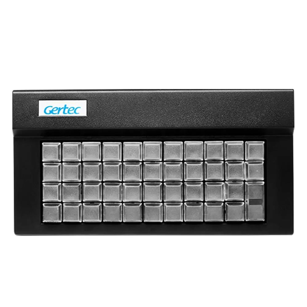 Teclado Gertec Preto TEC-E 44 USB- 00410659