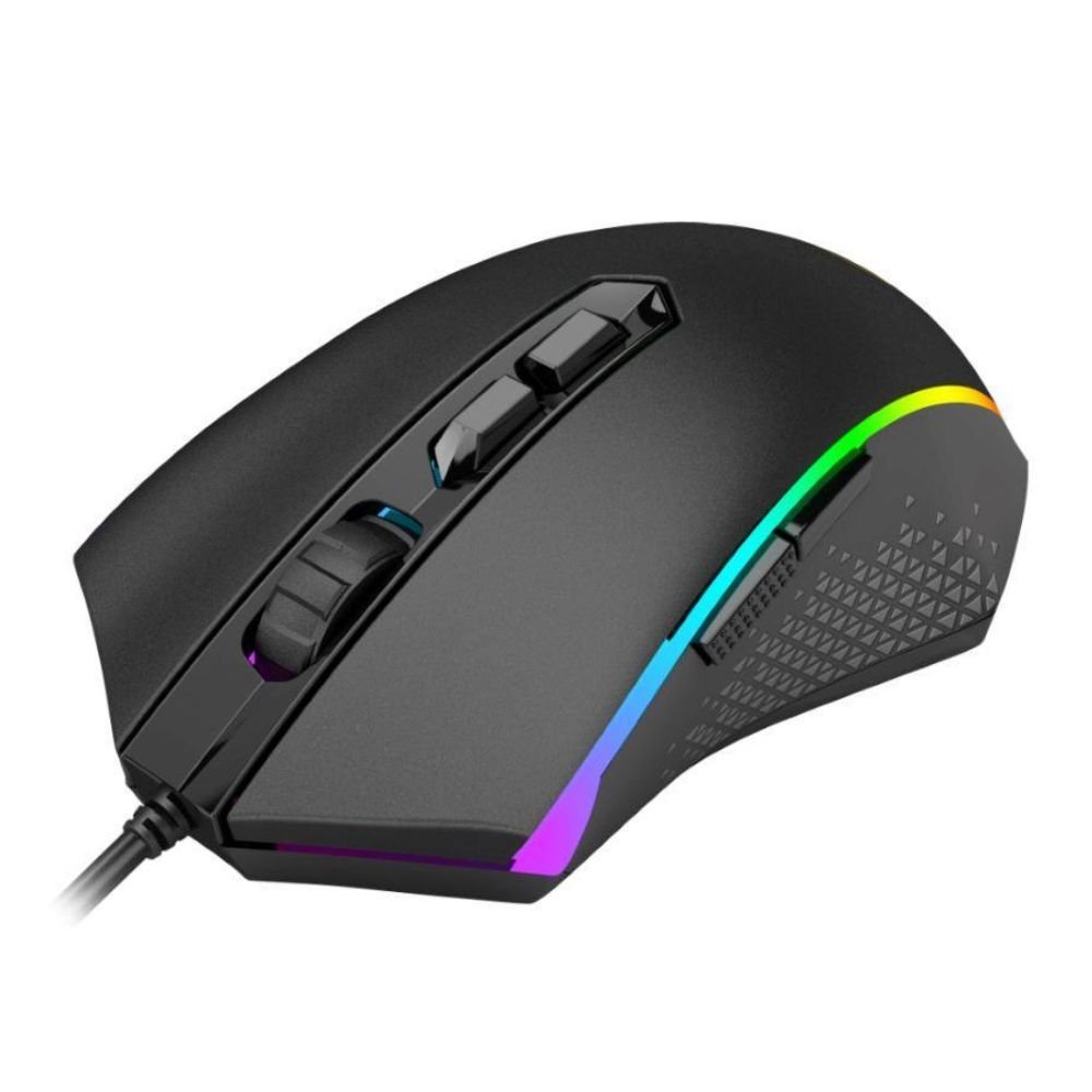 Mouse Gamer Redragon Memeanlion Chroma Lite 4200DPI 1000hz 7 Botoes Preto